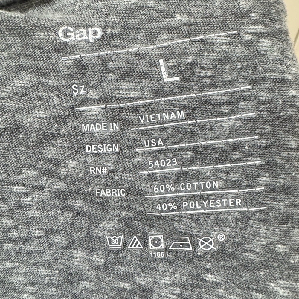 GAP Charcoal Women's Hoodie - Picture 6 of 7